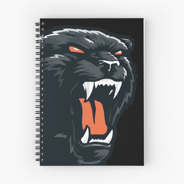 Item preview, Black Panther Mascot Furious Angry Red Eyes Fangs Sport Logo Shirt Design 127sm designed and sold by 127sm.