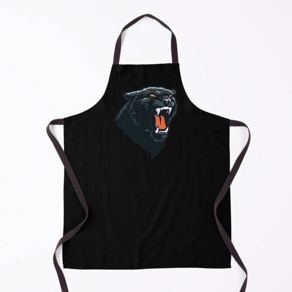 Item preview, Black Panther Mascot Furious Angry Red Eyes Fangs Sport Logo Shirt Design 127sm designed and sold by 127sm.