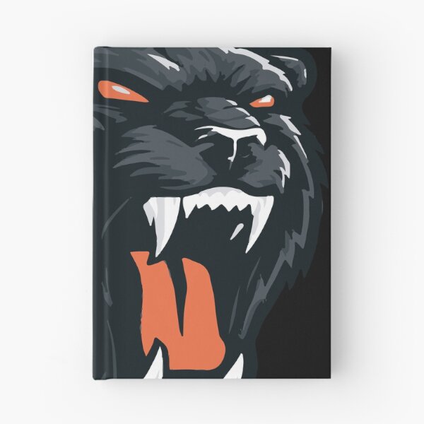 Item preview, Black Panther Mascot Furious Angry Red Eyes Fangs Sport Logo Shirt Design 127sm designed and sold by 127sm.