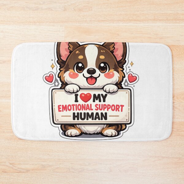 Item preview, Corgi Dog - I Love My Emotional Support Human designed and sold by redsharkuk.