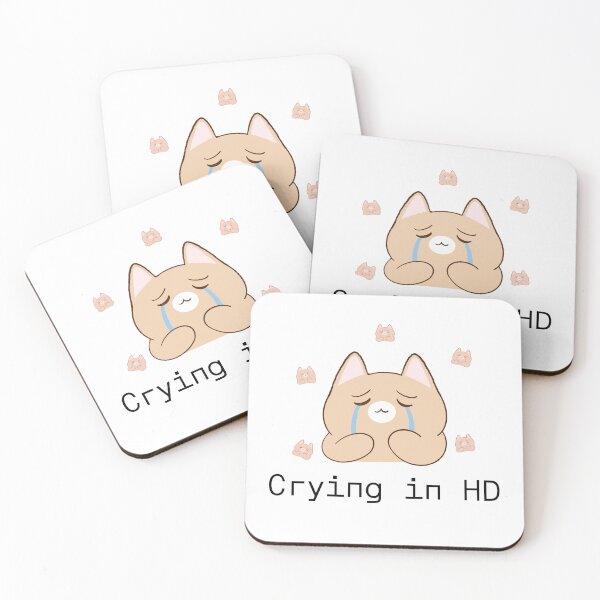 Item preview, Crying in HD Relatable Sad Cat designed and sold by Rehnair.