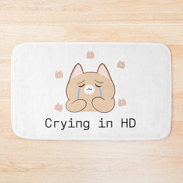 Item preview, Crying in HD Relatable Sad Cat designed and sold by Rehnair.