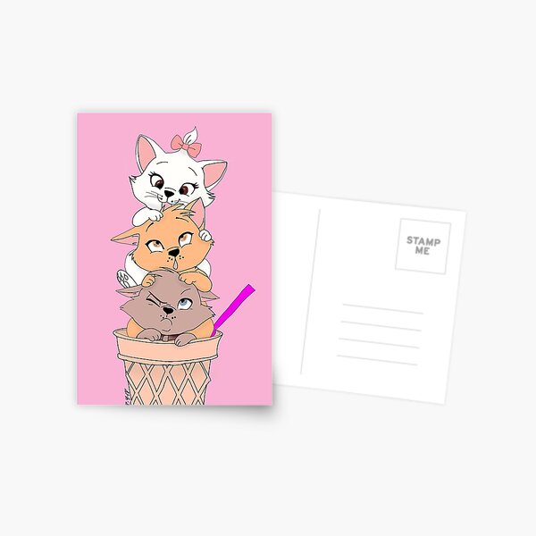 Die Aristocats Postkarte