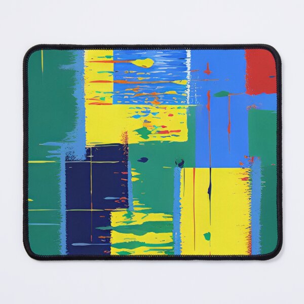 Item preview, Abstract Vibrant Geometric Brushstrokes Art designed and sold by AlxVel.