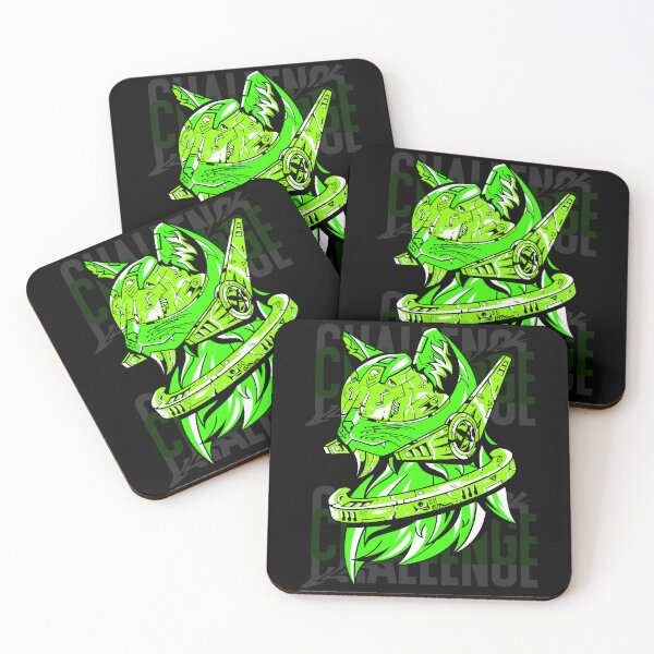 Item preview, Cyber-Mecha Cat - Neon Green Robotic Feline Streetwear designed and sold by CozyThinker.