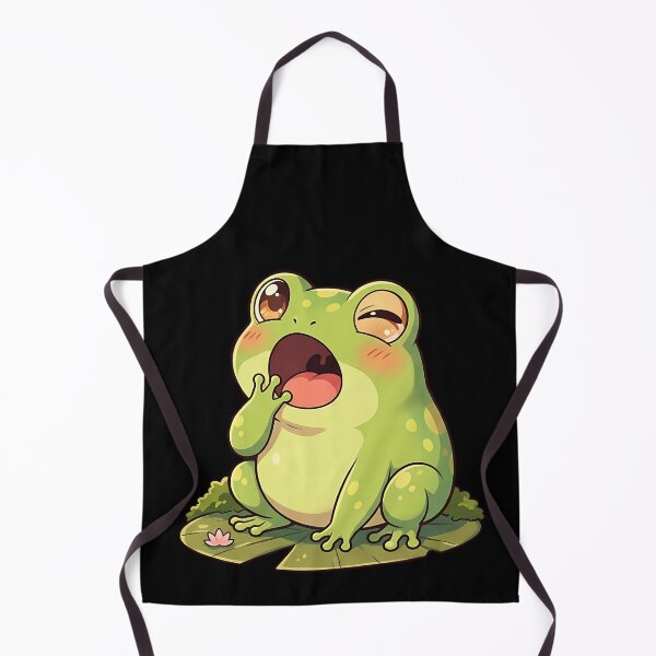 Item preview, Yawning Frog designed and sold by Funny Vintage Stickers And T-Shirts.