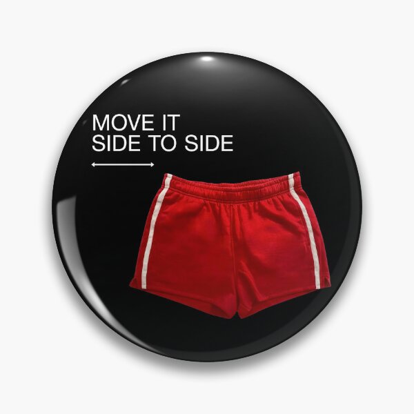 Item preview, Move It Side To Side Red Athletic Shorts with Arrow designed and sold by Terry Bain.