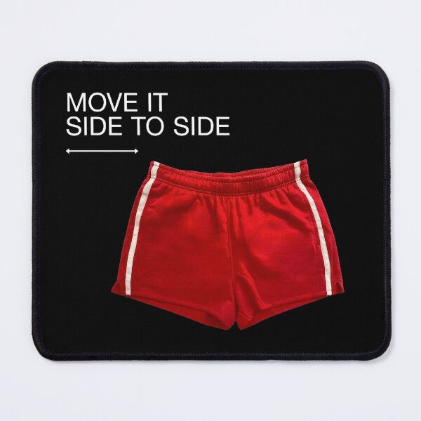 Item preview, Move It Side To Side Red Athletic Shorts with Arrow designed and sold by Terry Bain.