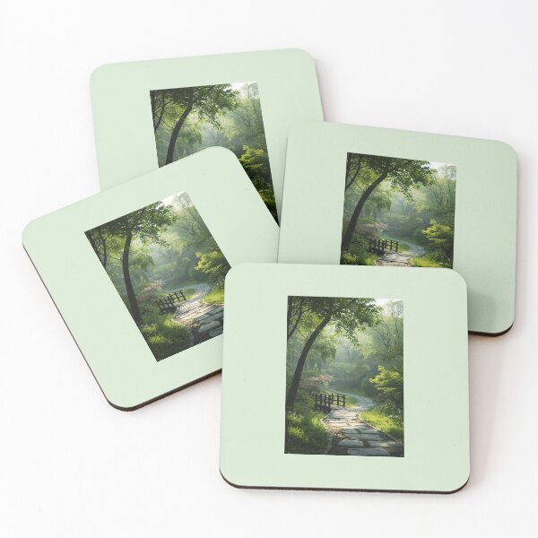 Item preview, Nature Trail Fantasy Landscape Aesthetic Art designed and sold by Ceylon380.