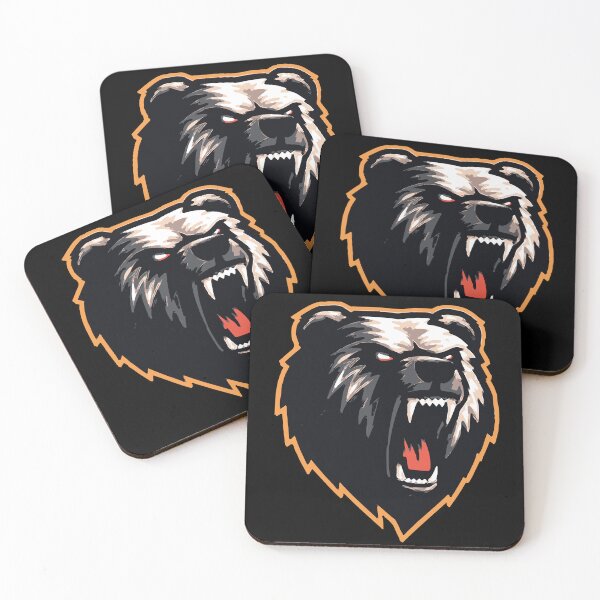Item preview, Bear Mascot Furious Angry Grizzly Fangs Sport Logo Shirt Design 127sm designed and sold by 127sm.