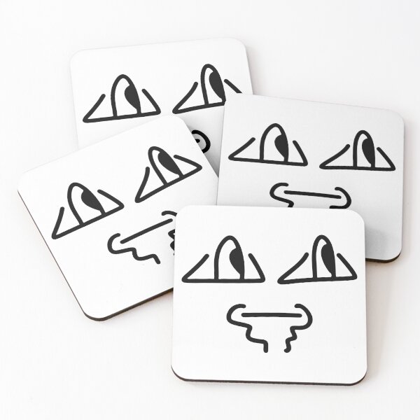 Item preview, Dark Doodle Face – Minimal Abstract Underground Art designed and sold by felipemaldonadoart.