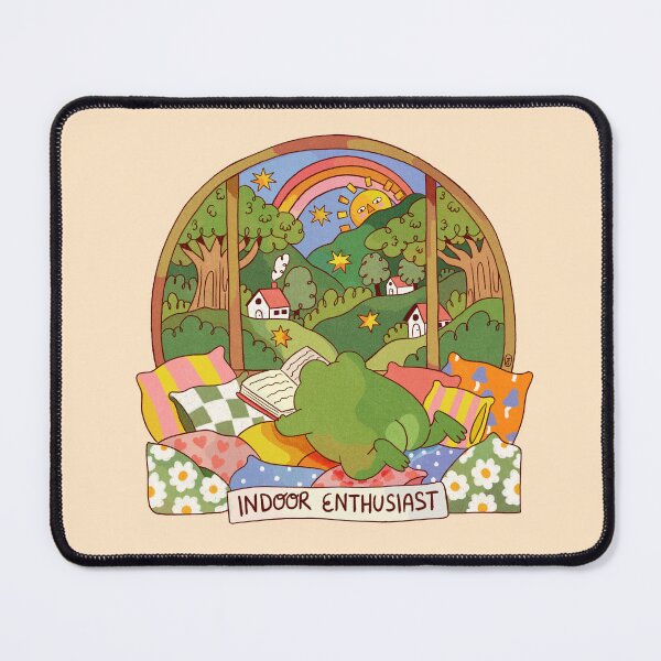 Item preview, Indoor Enthusiast Reading Frog designed and sold by Itouchedabee.