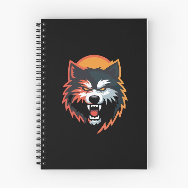 Item preview, Wolf Mascot Furious Angry Yellow Eyes Fangs Predator Sport Logo Shirt Design 127sm designed and sold by 127sm.