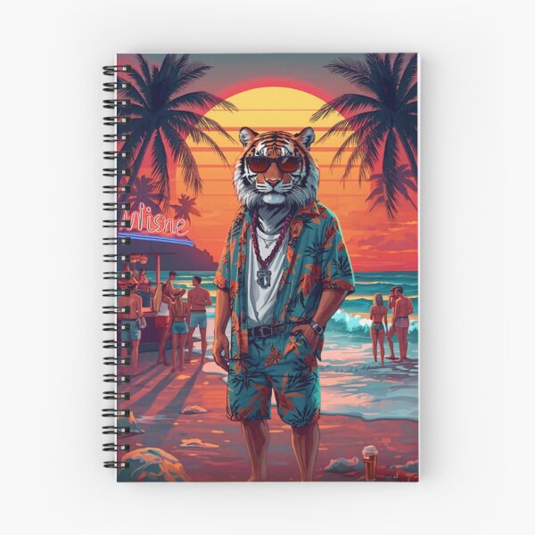 Item preview, Too Cool To Care – Tropical Tiger Summer Aesthetic designed and sold by EdgeStore.