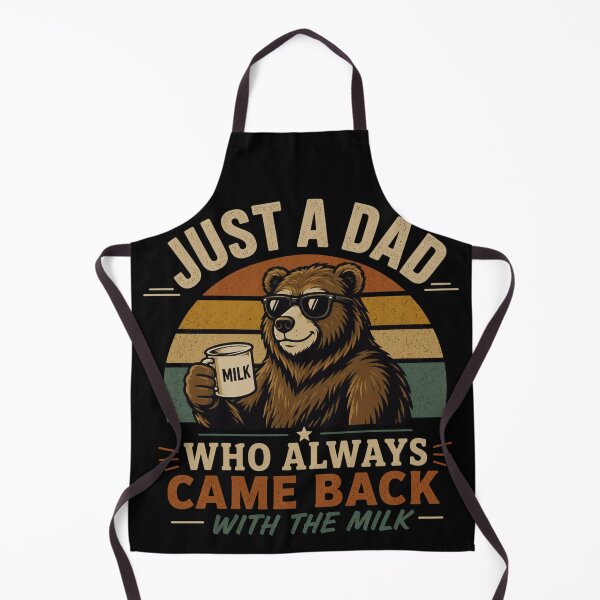 Item preview, Just A Dad Who Always Came Back With The Milk - Funny Father's Day designed and sold by legendaryskins.