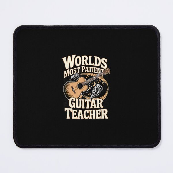 Item preview, Worlds Most Patient Guitar Teacher Acoustic Music designed and sold by wardpowerslamon.
