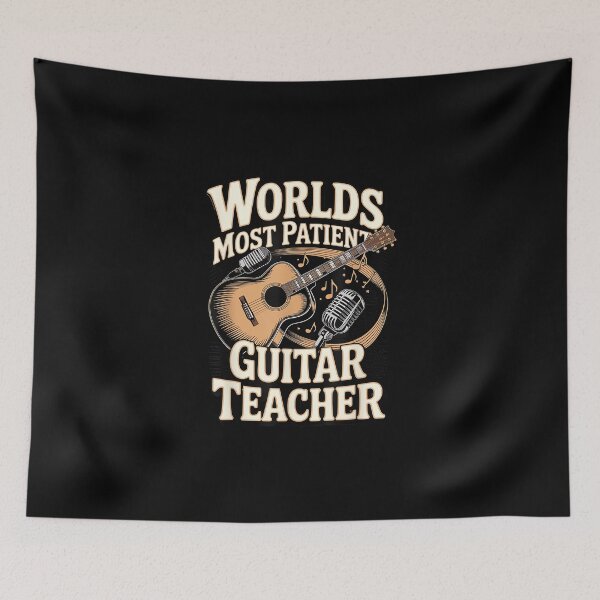 Item preview, Worlds Most Patient Guitar Teacher Acoustic Music designed and sold by wardpowerslamon.