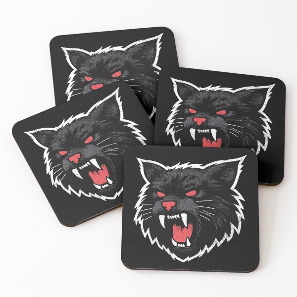 Item preview, Cat Mascot Furious Angry Fangs Red Eyes Sport Logo Shirt Design 127sm designed and sold by 127sm.