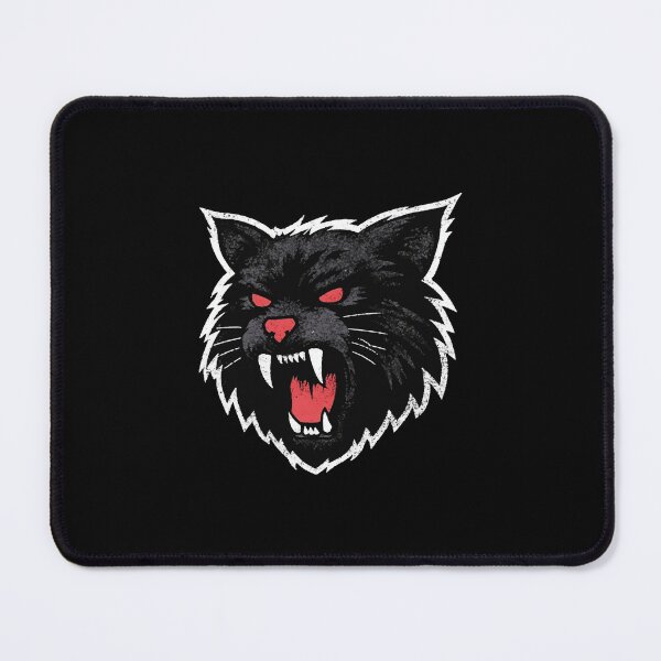 Item preview, Cat Mascot Furious Angry Fangs Red Eyes Sport Logo Shirt Design 127sm designed and sold by 127sm.