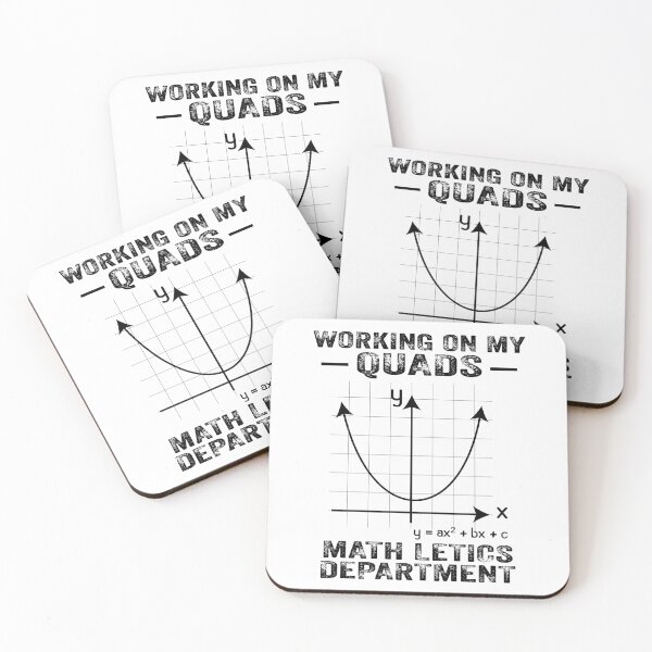 Item preview, Funny Working on My Quads Mathletics Science Gym Workout Mathematics Gift designed and sold by ScienceCorner.