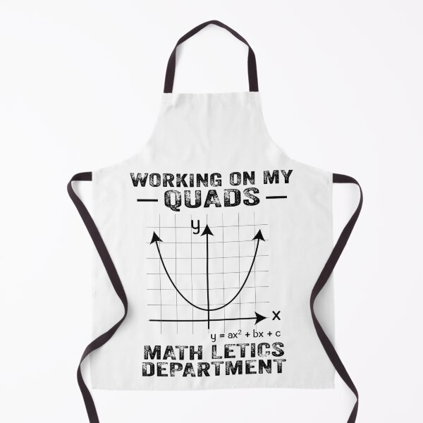 Item preview, Funny Working on My Quads Mathletics Science Gym Workout Mathematics Gift designed and sold by ScienceCorner.