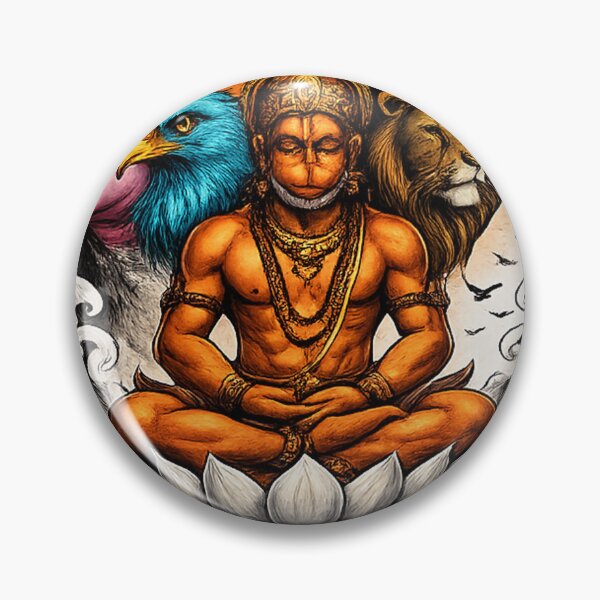 Item preview, Hanuman - Faith designed and sold by VibhaCreations.
