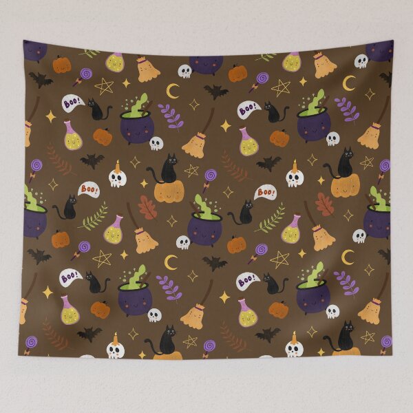 Item preview, Halloween Pattern Coordinates version 2 designed and sold by SpookyVenus.