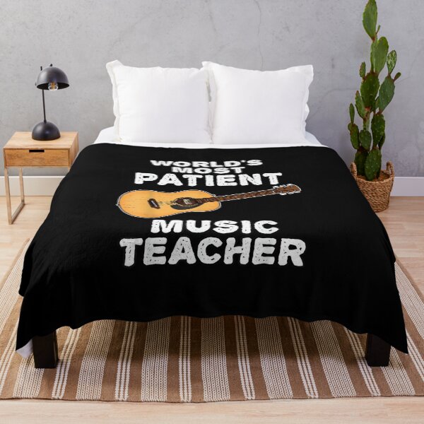 Item preview, World's Most Patient Music Teacher, Guitar Teacher Funny designed and sold by wardpowerslamon.