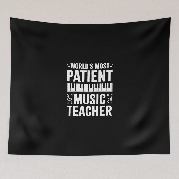 Item preview, World's Most Patient Music Teacher - Music Lover Musicians designed and sold by wardpowerslamon.
