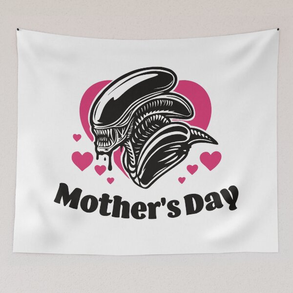 Item preview, Mothers Day Alien Xenomorph Funny designed and sold by ChunkByChunk.