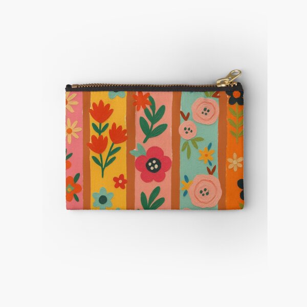 Item preview, Colorful Floral Bookmark Stripes – Cute Botanical Aesthetic Pattern designed and sold by M22--.