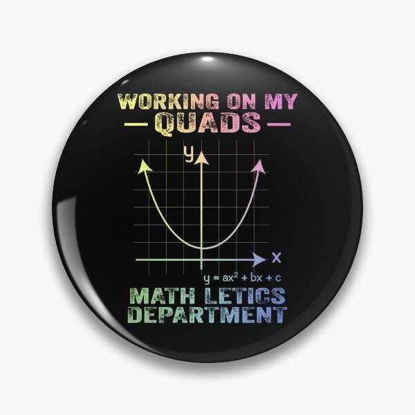 Item preview, Funny Working on My Quads Mathletics Science Gym Workout Mathematics Gift designed and sold by ScienceCorner.