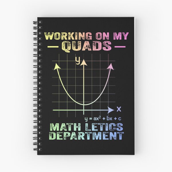 Item preview, Funny Working on My Quads Mathletics Science Gym Workout Mathematics Gift designed and sold by ScienceCorner.