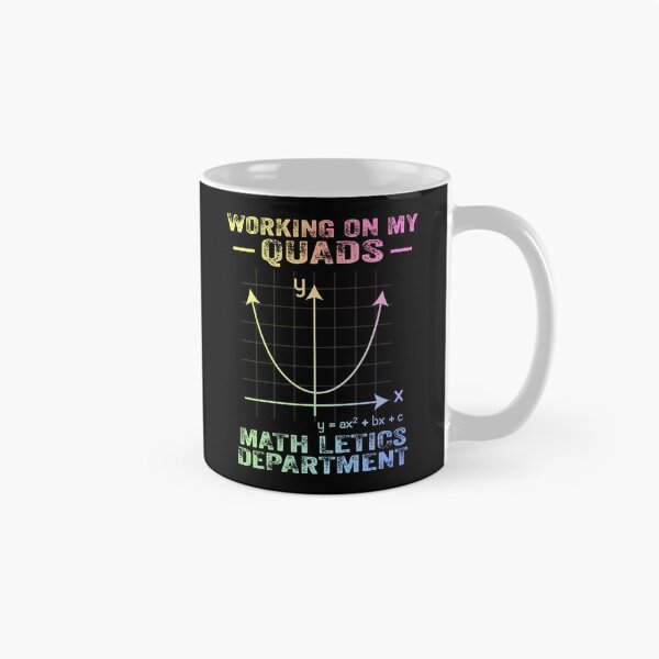 Item preview, Funny Working on My Quads Mathletics Science Gym Workout Mathematics Gift designed and sold by ScienceCorner.