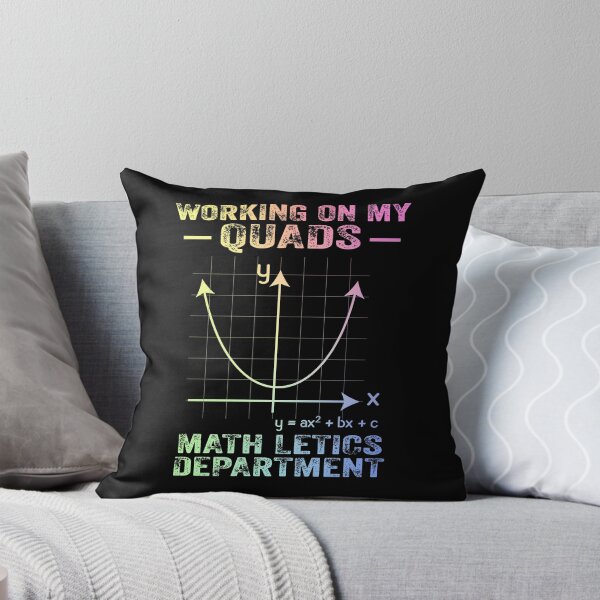 Item preview, Funny Working on My Quads Mathletics Science Gym Workout Mathematics Gift designed and sold by ScienceCorner.