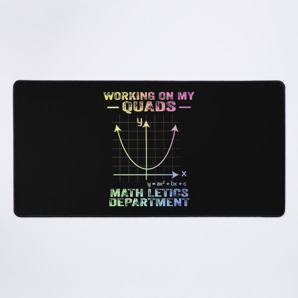Item preview, Funny Working on My Quads Mathletics Science Gym Workout Mathematics Gift designed and sold by ScienceCorner.