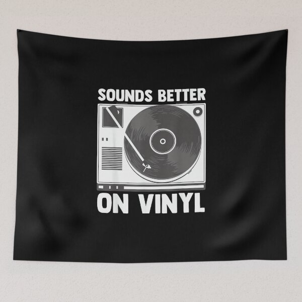Item preview, Sounds Better on Vinyl Record Album Audiophile Music Lover designed and sold by wardpowerslamon.