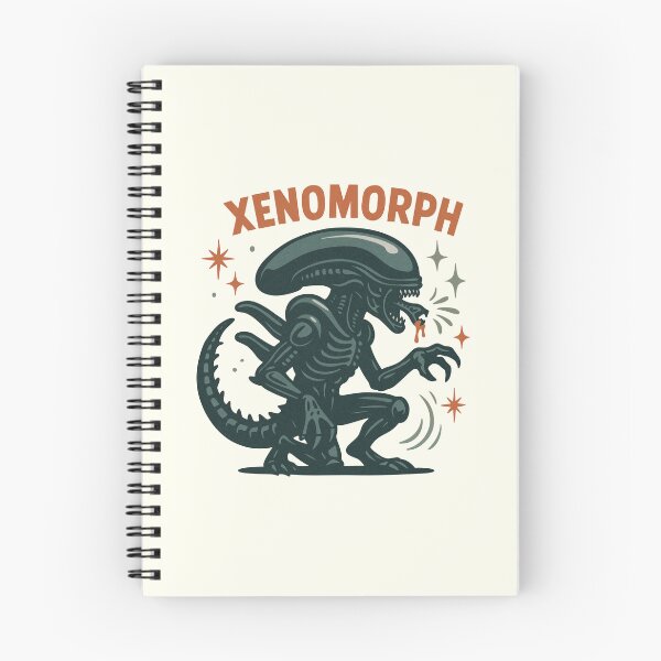 Item preview, Alien Retro Xenomorph Funny Aliens designed and sold by ChunkByChunk.