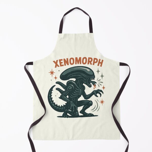 Item preview, Alien Retro Xenomorph Funny Aliens designed and sold by ChunkByChunk.