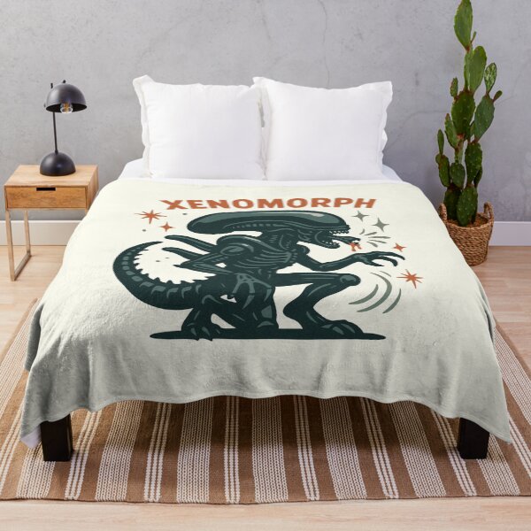 Item preview, Alien Retro Xenomorph Funny Aliens designed and sold by ChunkByChunk.