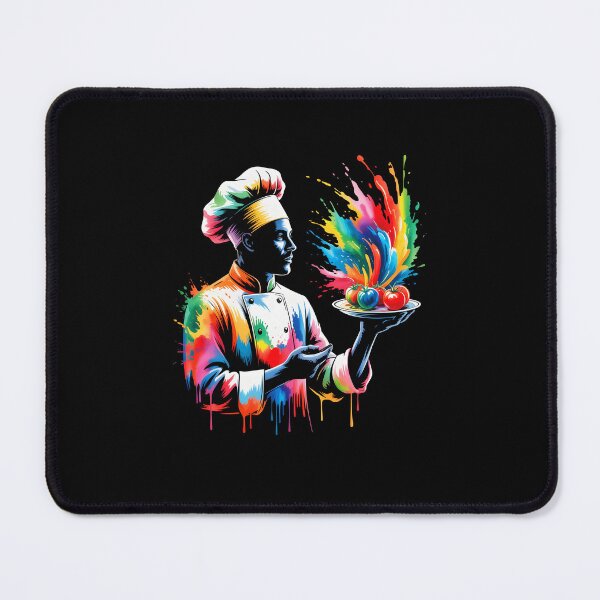 Item preview, Colorful Chef Design With Splash Art designed and sold by lonaarts8.