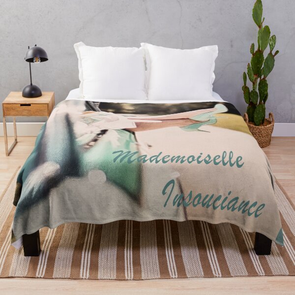 Item preview, Mademoiselle Insouciance - Retro Chic Summer Pop Art Woman designed and sold by Tokraz-art.