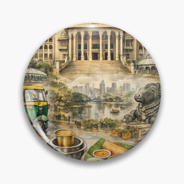 Item preview, Vintage Bengaluru designed and sold by VibhaCreations.