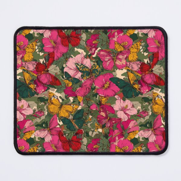 Item preview, Trendy Forest Butterfly Camo Texture - Gifts For Sister designed and sold by RoyalStarsPatts.