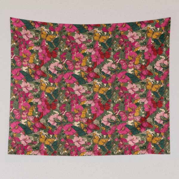 Item preview, Trendy Forest Butterfly Camo Texture  - Gifts For Sister designed and sold by RoyalStarsPatts.
