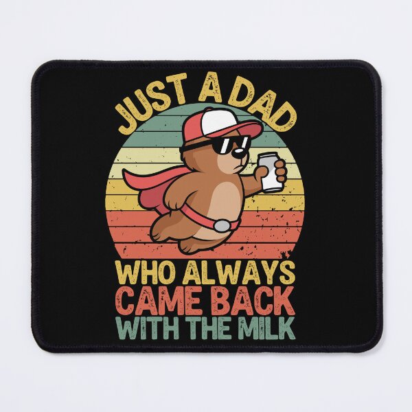Item preview, Just A Dad Who Always Came Back With The Milk - Funny Father's Day designed and sold by legendaryskins.