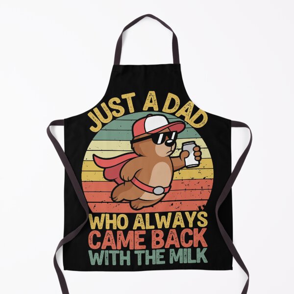 Item preview, Just A Dad Who Always Came Back With The Milk - Funny Father's Day designed and sold by legendaryskins.