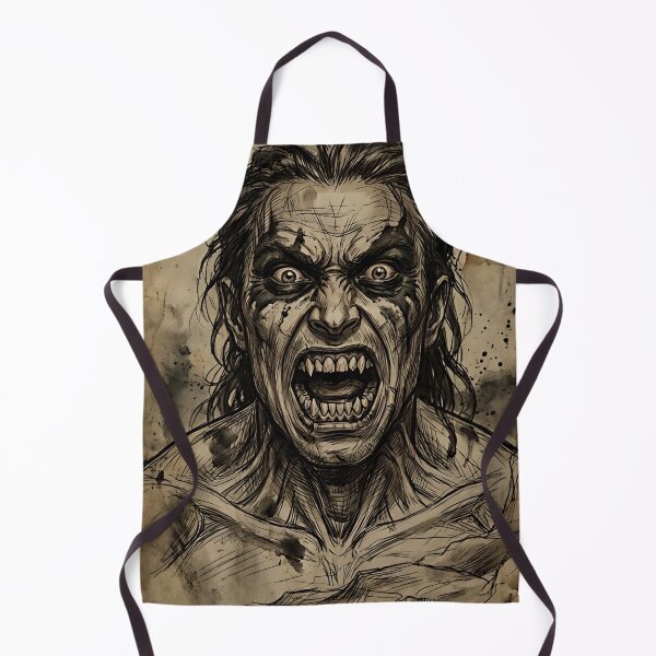 Item preview, Mad Berserker Rage Medieval Parchment Gothic Tapestry designed and sold by DarkOriginArts.
