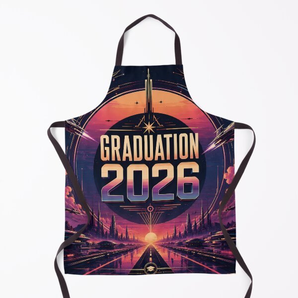 Item preview, Graduation 2026 Retro Space Aesthetic Design designed and sold by KnitOfShadoF.
