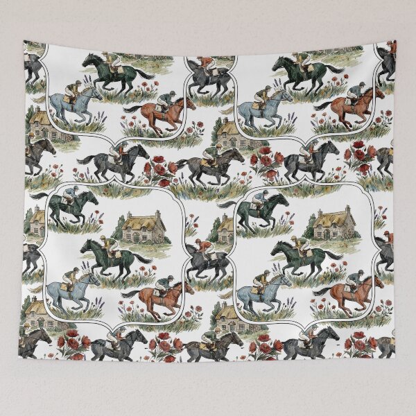 Item preview, Thoroughbred Horse Racing designed and sold by LeosCloset.